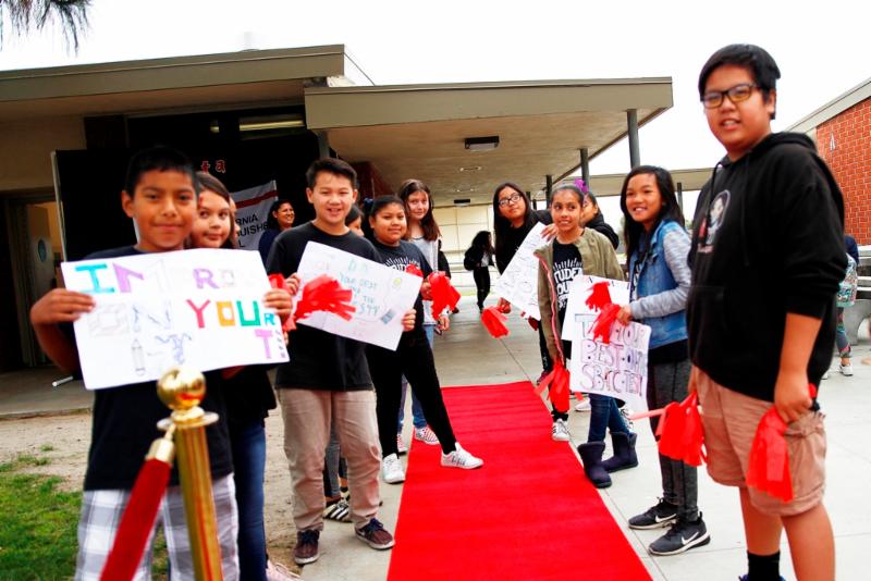 Red Carpet Treatment Motivates Scholars to Keep Up the Good Work - article thumnail image